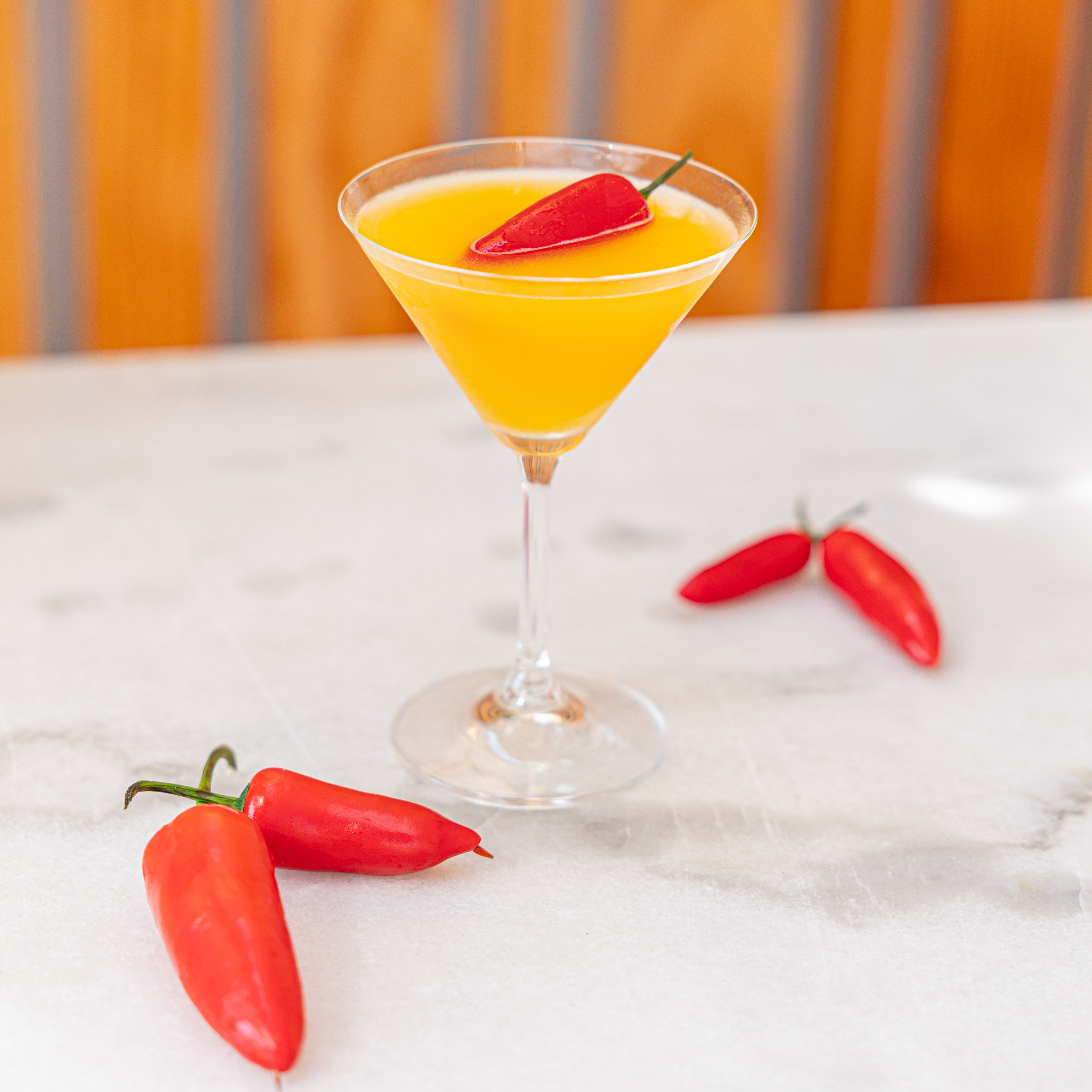 Mango spicy martini
